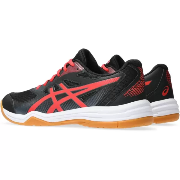 imageASICS Mens Upcourt 5 Volleyball ShoesBlackClassic Red