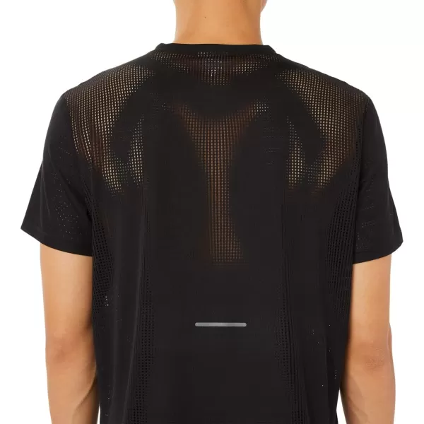 imageASICS Mens Ventilate ACTIBREEZE Short Sleeve TOP Running ApparelPerformance Black