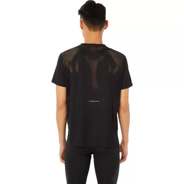 imageASICS Mens Ventilate ACTIBREEZE Short Sleeve TOP Running ApparelPerformance Black