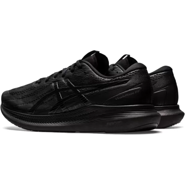 imageASICS Mens WalkRide FlyteFoam Running ShoesBlackGraphite Grey