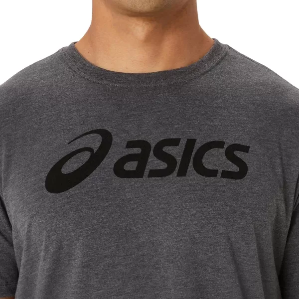imageASICS Mens XG Short Sleeve Lockup Logo TEE Training ApparelDark Grey Heather