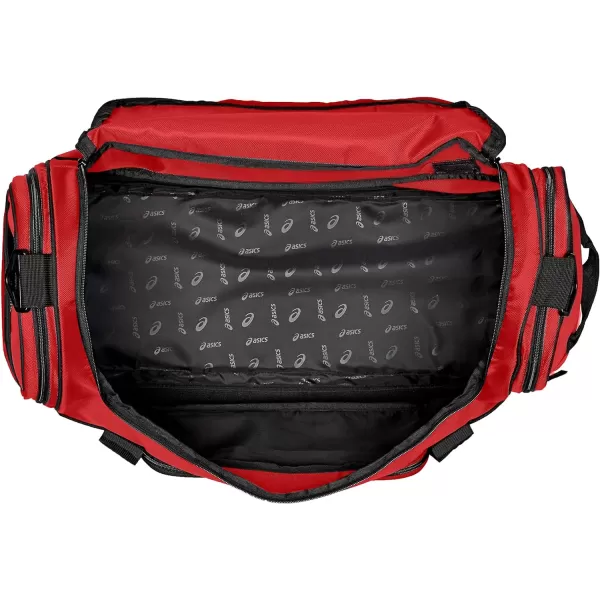imageASICS Unisex Edge II Medium Duffle Training AccessoriesRedBlack