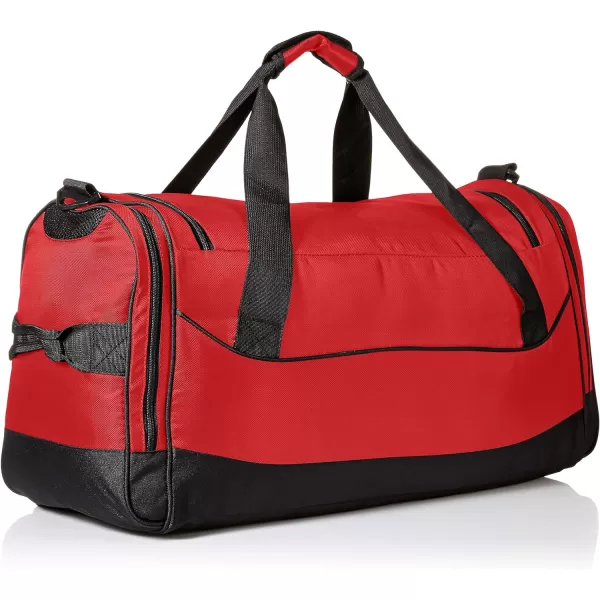 imageASICS Unisex Edge II Medium Duffle Training AccessoriesRedBlack