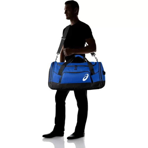 imageASICS Unisex Edge II Medium Duffle Training AccessoriesRoyalBlack