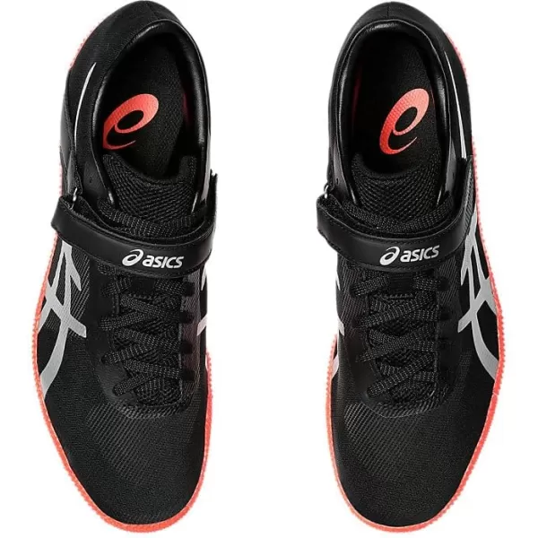imageASICS Unisex HIGH Jump PRO 3 L Track  Field ShoeBlackPure Silver