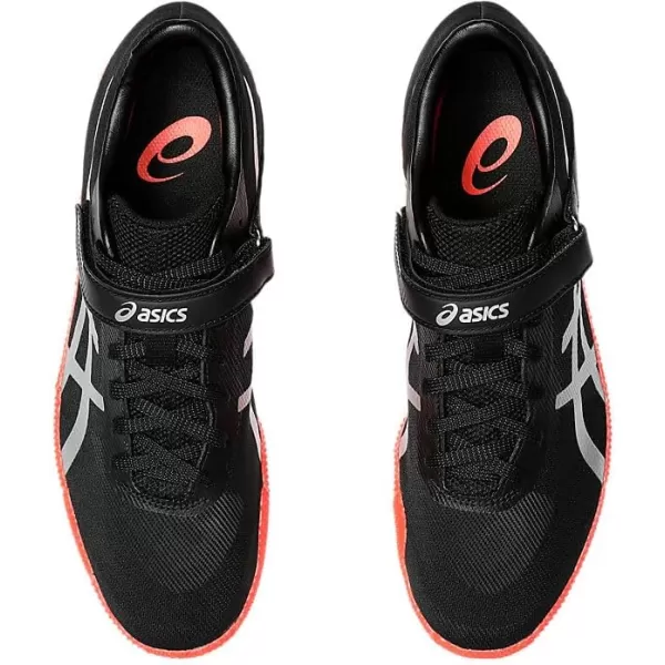 imageASICS Unisex HIGH Jump PRO 3 R Track  Field ShoeBlackPure Silver