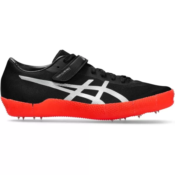 imageASICS Unisex HIGH Jump PRO 3 R Track  Field ShoeBlackPure Silver