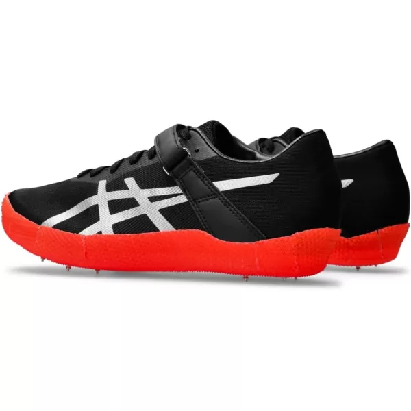 imageASICS Unisex HIGH Jump PRO 3 R Track  Field ShoeBlackPure Silver