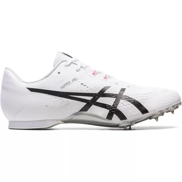 imageASICS Unisex Hyper MD 8 TrackField ShoesWhiteBlack