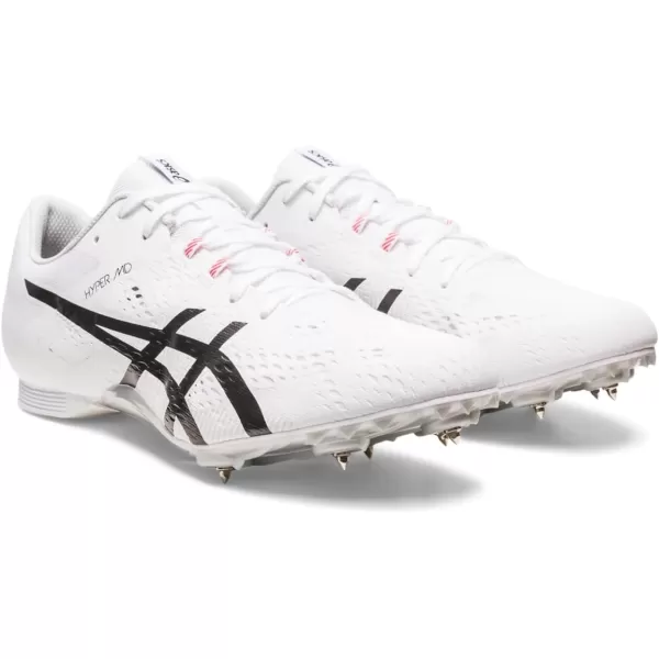 imageASICS Unisex Hyper MD 8 TrackField ShoesWhiteBlack