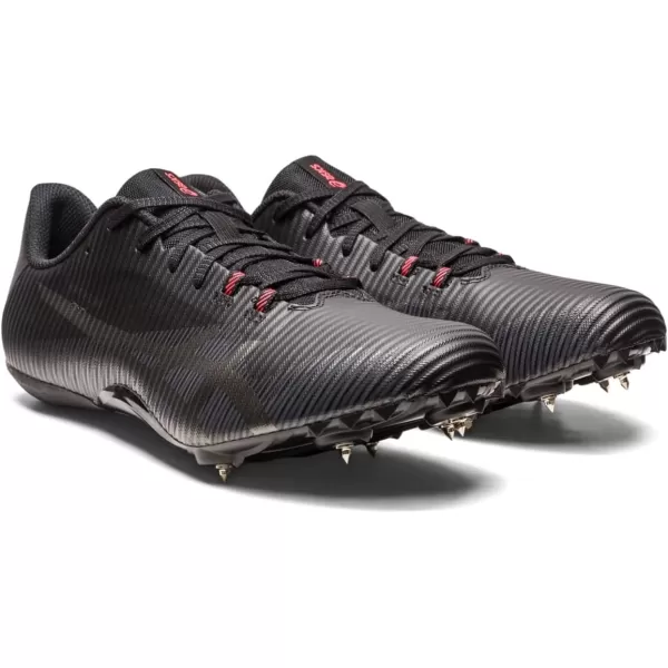 imageASICS Unisex Hypersprint 8 TrackField ShoesBlackGunmetal