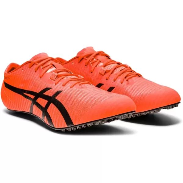 imageASICS Unisex Metasprint Tokyo Track  Field ShoesSunrise RedEclipse Black