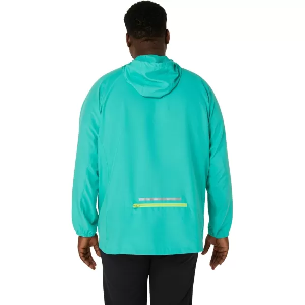 imageASICS Unisex PR LYTE PACKABLE JACKET RUNNING ApparelAurora GreenLime Zest