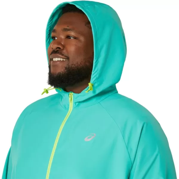 imageASICS Unisex PR LYTE PACKABLE JACKET RUNNING ApparelAurora GreenLime Zest