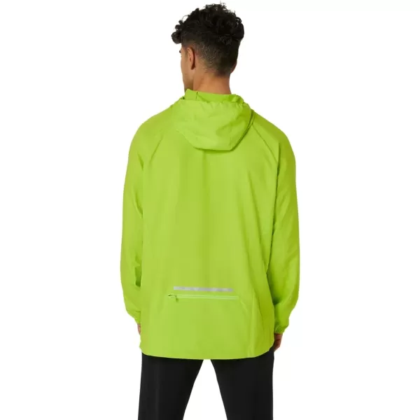 imageASICS Unisex PR LYTE PACKABLE JACKET RUNNING ApparelLime Zest