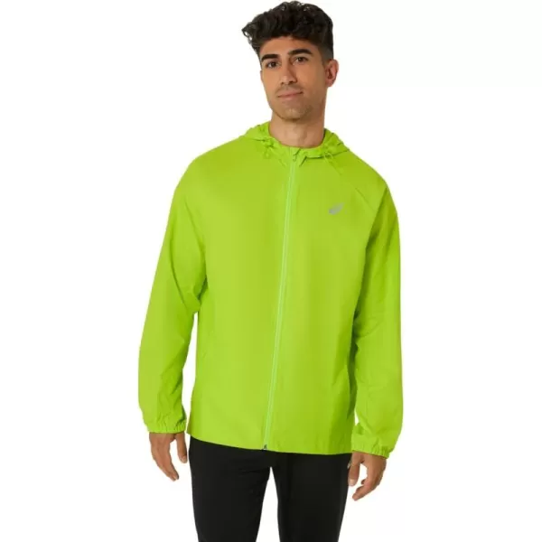 imageASICS Unisex PR LYTE PACKABLE JACKET RUNNING ApparelLime Zest