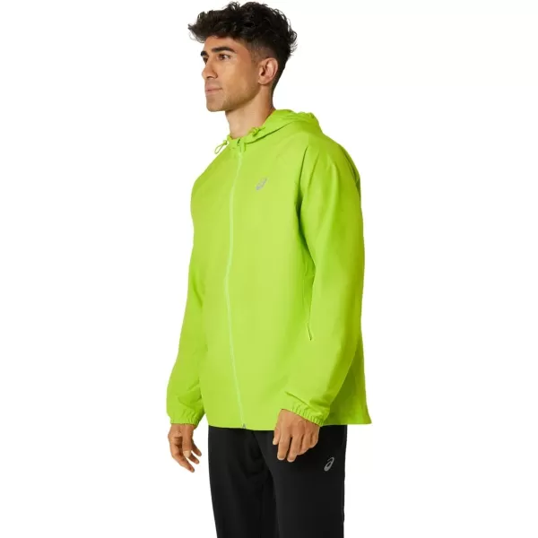 imageASICS Unisex PR LYTE PACKABLE JACKET RUNNING ApparelLime Zest