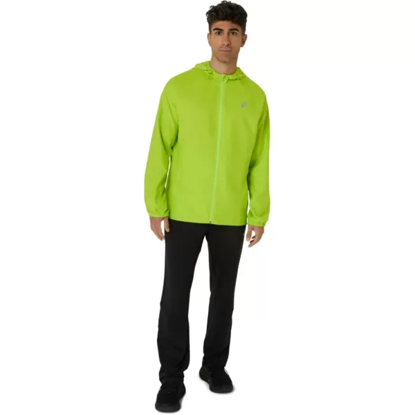 imageASICS Unisex PR LYTE PACKABLE JACKET RUNNING ApparelLime Zest