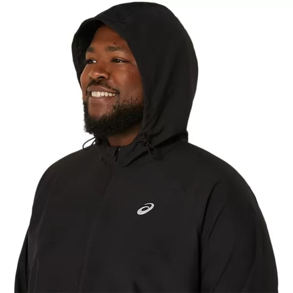 imageASICS Unisex PR LYTE PACKABLE JACKET RUNNING ApparelPerformance Black