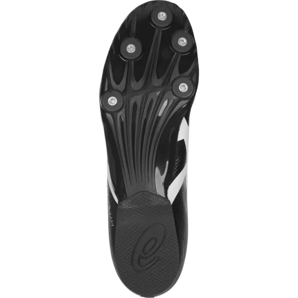 imageASICS Unisexs Hyper MD 7 Track  Field ShoesBlackWhite