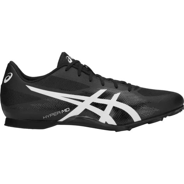 imageASICS Unisexs Hyper MD 7 Track  Field ShoesBlackWhite