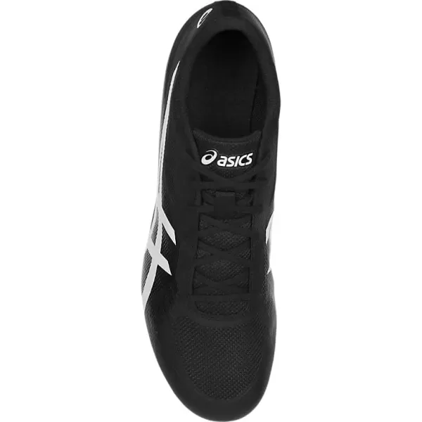 imageASICS Unisexs Hyper MD 7 Track  Field ShoesBlackWhite