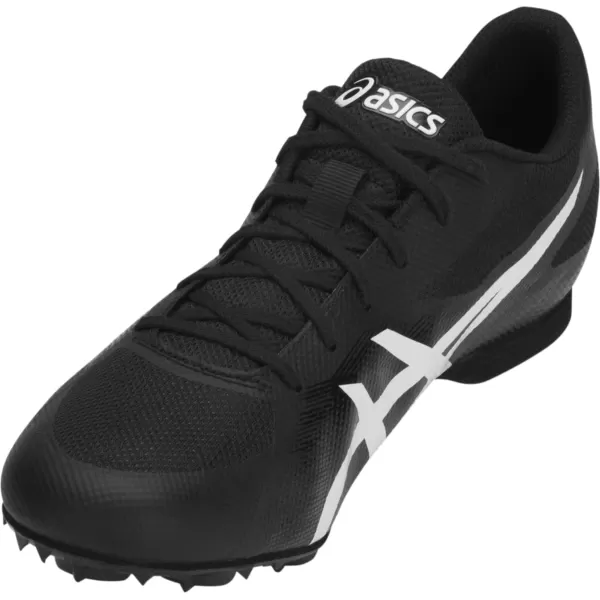 imageASICS Unisexs Hyper MD 7 Track  Field ShoesBlackWhite