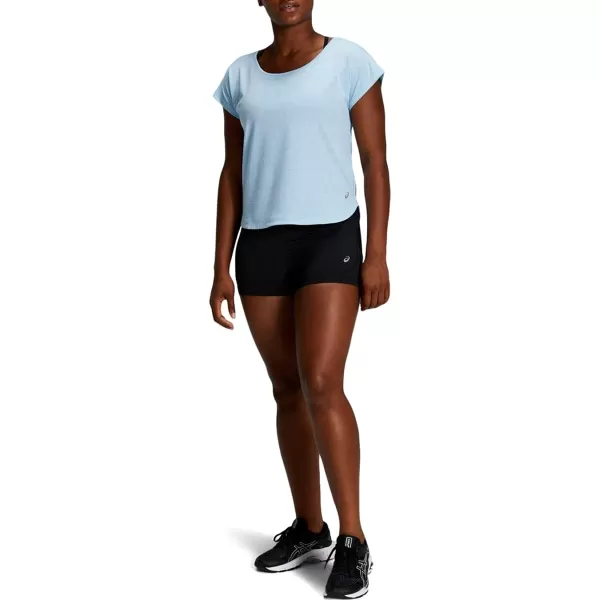 imageASICS Womens 2IN Train Short Training ApparelPerformance Black