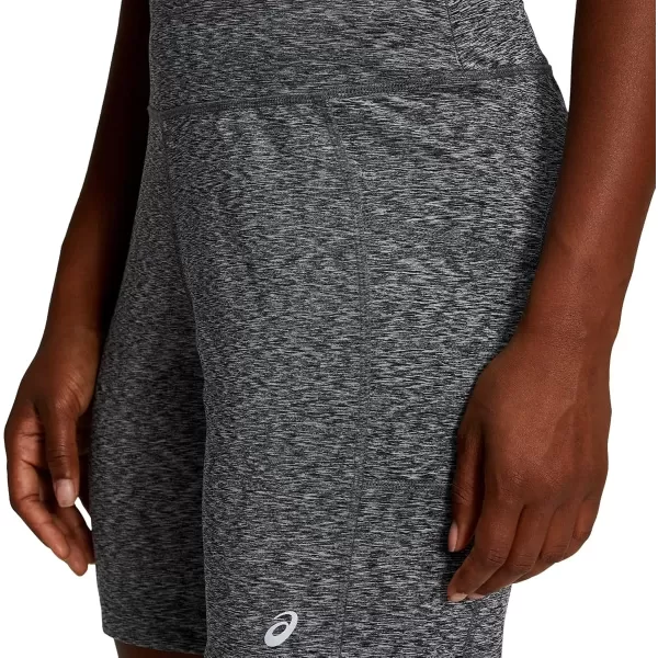imageASICS Womens 7 Knit Short Training ApparelMid Grey Heather