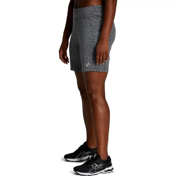 imageASICS Womens 7 Knit Short Training ApparelMid Grey Heather