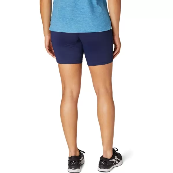 imageASICS Womens 7 Knit Short Training ApparelPeacoat