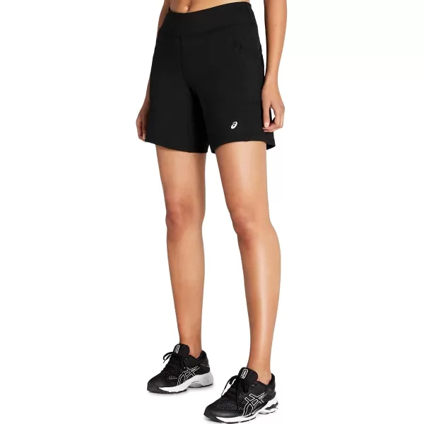 imageASICS Womens 7 Knit Short Training ApparelPerformance Black