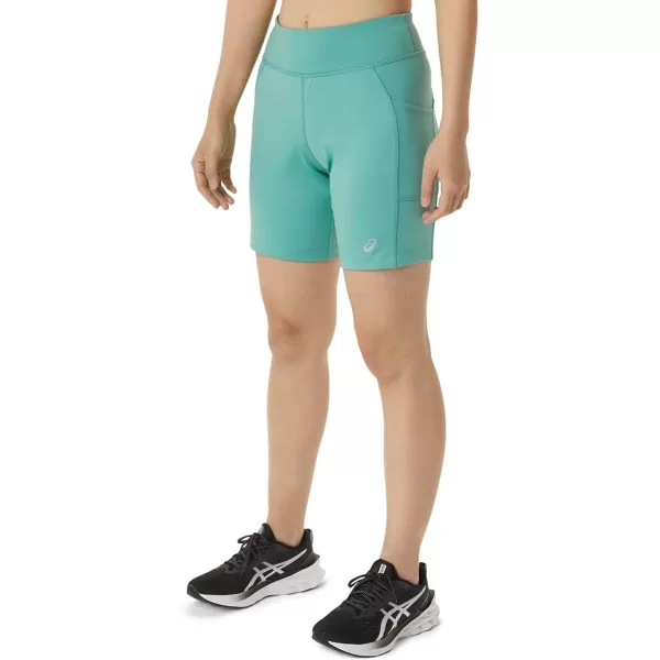 imageASICS Womens 7 Knit Short Training ApparelSage