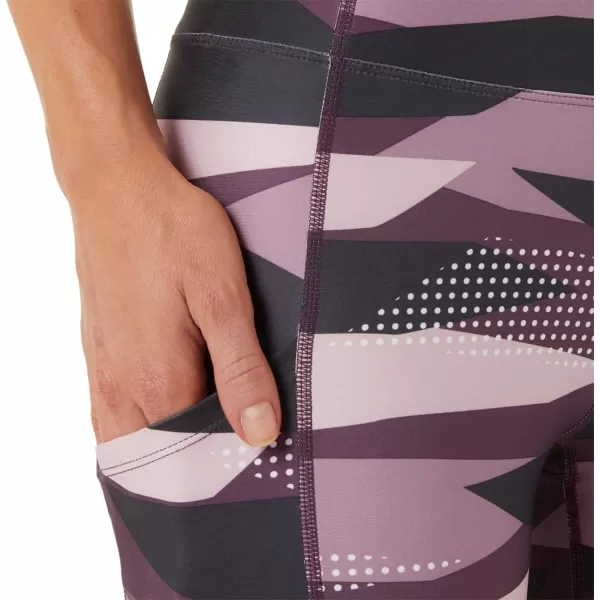 imageASICS Womens 92 FIT SANA Pocket Tight Training ApparelBarely Rose Print