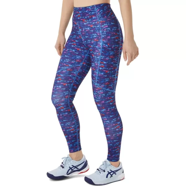 imageASICS Womens 92 FIT SANA Pocket Tight Training ApparelTennis Japan Brushed Aop Orchid
