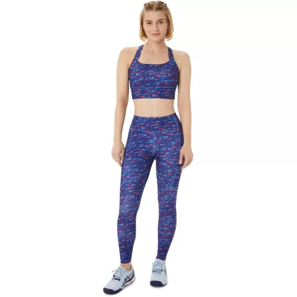 imageASICS Womens 92 FIT SANA Pocket Tight Training ApparelTennis Japan Brushed Aop Orchid