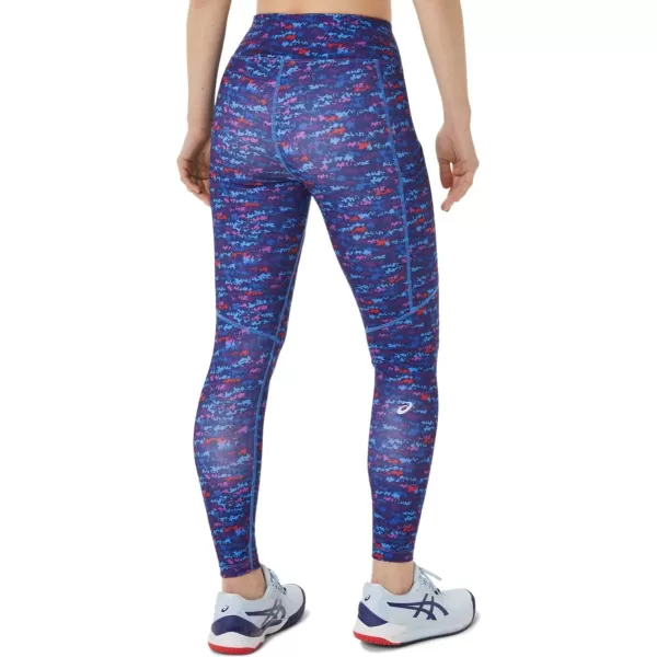 imageASICS Womens 92 FIT SANA Pocket Tight Training ApparelTennis Japan Brushed Aop Orchid