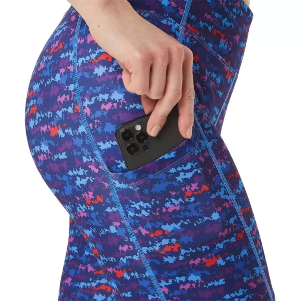 imageASICS Womens 92 FIT SANA Pocket Tight Training ApparelTennis Japan Brushed Aop Orchid
