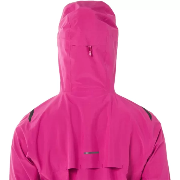 imageASICS Womens ACCELERATE WATERPROOF 20 JACKET ApparelFuchsia Red