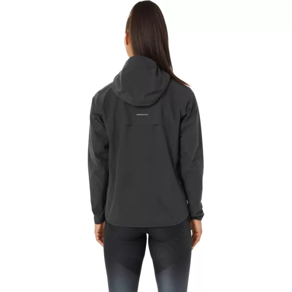 imageASICS Womens ACCELERATE WATERPROOF 20 JACKET ApparelGraphite Grey