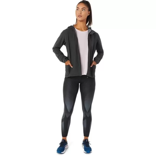 imageASICS Womens ACCELERATE WATERPROOF 20 JACKET ApparelGraphite Grey