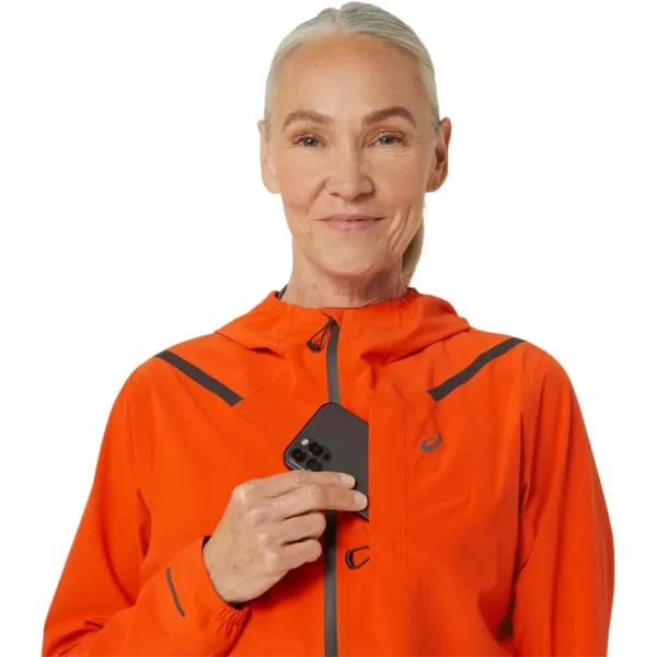 imageASICS Womens ACCELERATE WATERPROOF 20 JACKET ApparelKoi