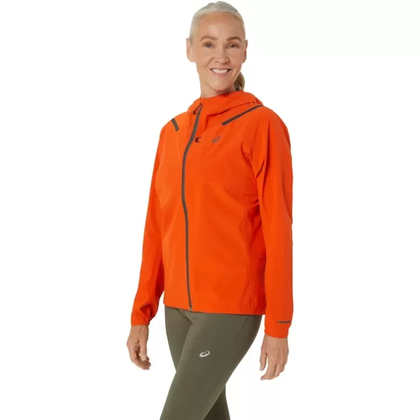 imageASICS Womens ACCELERATE WATERPROOF 20 JACKET ApparelKoi