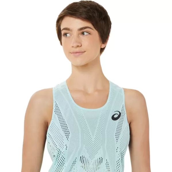 imageASICS Womens ACTIBREEZE Breath Singlet Training ApparelClear Blue