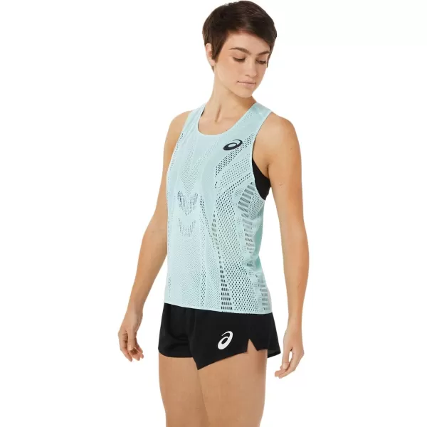 imageASICS Womens ACTIBREEZE Breath Singlet Training ApparelClear Blue