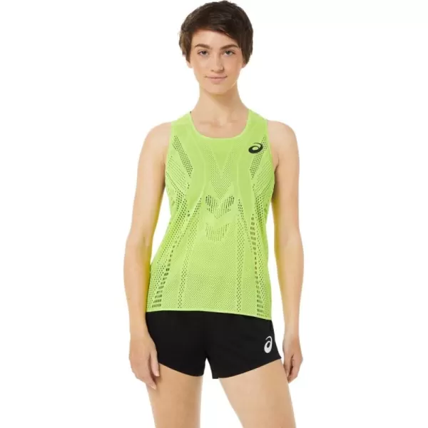 imageASICS Womens ACTIBREEZE Breath Singlet Training ApparelHazard Green