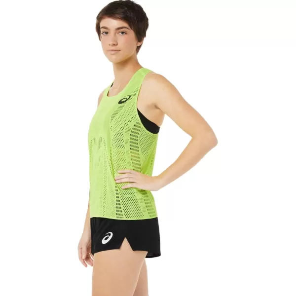 imageASICS Womens ACTIBREEZE Breath Singlet Training ApparelHazard Green
