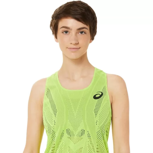 imageASICS Womens ACTIBREEZE Breath Singlet Training ApparelHazard Green