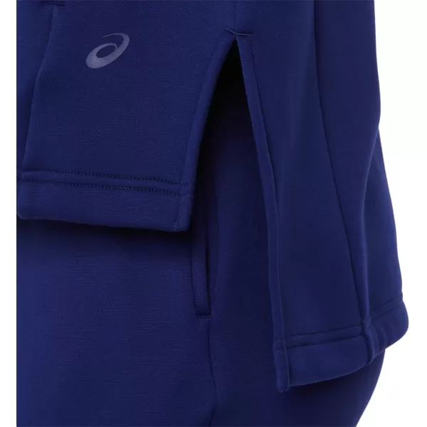 imageASICS Womens BRUSHED KNIT PULLOVER ApparelDive Blue