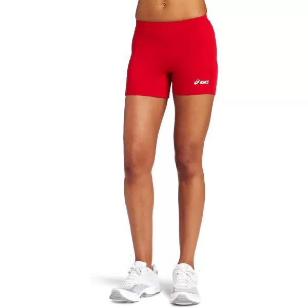 imageASICS Womens Baseline Vb Short Red XXSmallASICS Womens Baseline Vb Short Red XXSmall